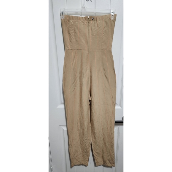 NWT Guess Evelina strapless jumpsuit XS womens NEW - Picture 7 of 8